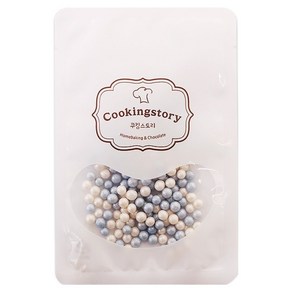 쿠킹스토리 트윙클 펄 블루 푸드컬러 화이트블루 아라잔 스프링클, 15g, 1개