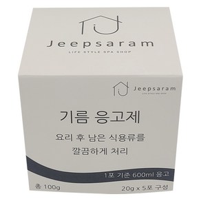 집사람 기름 응고제 5p, 100g, 1개