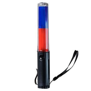 LED 안전 경광봉, 레드 + 블루, 1개