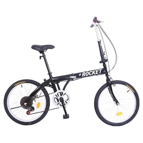 닥터바이크 접이식 미니벨로 50.8cm 20인치 7단 스틸프레임 자전거 ROCKET M-20, 블랙, 140cm, 1개