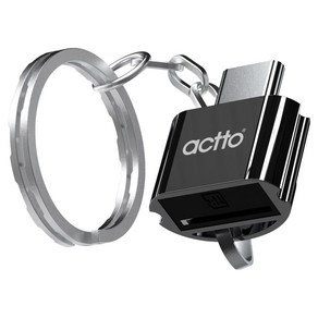 엑토 C타입 OTG 미니 TF 카드리더기 2TB, CRD-45