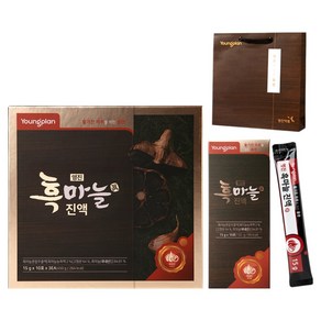 영진약품 흑마늘 진액 스틱 10p + 쇼핑백, 3개, 150g