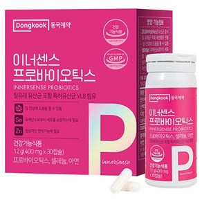 동국제약 이너센스 프로바이오틱스 질유래 유산균, 1개, 30정