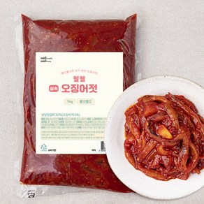 웰웰 실속 오징어젓, 1kg, 1개