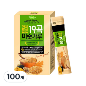 하이네 한끼든든 19곡 미숫가루, 1kg, 2개