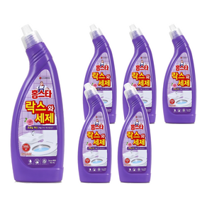 홈스타 락스와세제 후로랄파인, 750ml, 6개