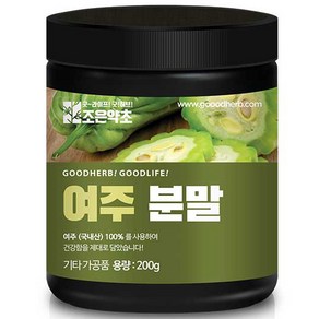 조은약초 여주 고과 여주 분말 가루, 200g, 1개