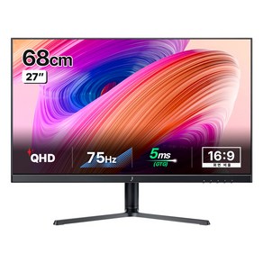 주연테크 QHD 75Hz LED PC 컴퓨터 모니터