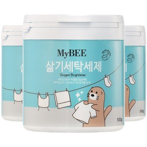 마이비 삶기세탁 유아 세제, 500g, 3개