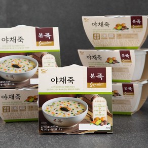 본죽 아침엔 야채죽 (냉장)