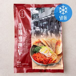 창화당 쫄비빔만두 (냉동), 645g, 1봉