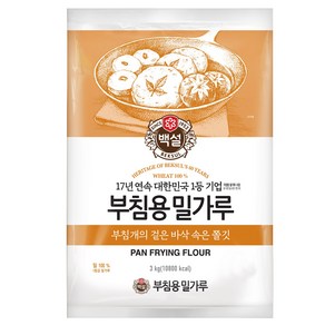 백설 부침용 밀가루, 1개, 3kg