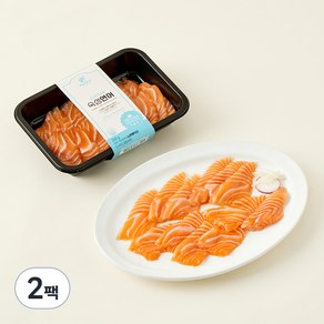 은하수산 노르웨이 다시마 숙성 연어, 200g, 2팩