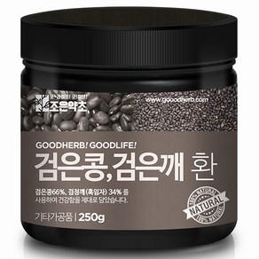 조은약초 프리미엄 검은콩검은깨환, 1개, 250g