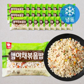 천일냉동 햄 야채 볶음밥 N (냉동), 300g, 30개