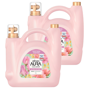 아우라 초고농축 섬유유연제 윌 유 메리 미 본품, 5.5L, 2개