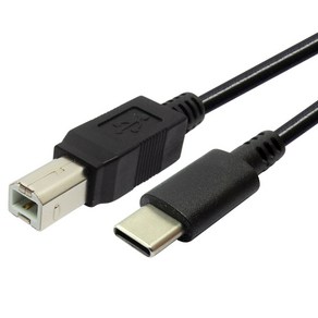 마하링크 USB C타입 to 2.0 B 미디 케이블