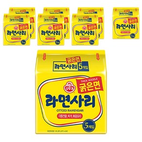 오뚜기 라면사리 굵은면 110g, 40개