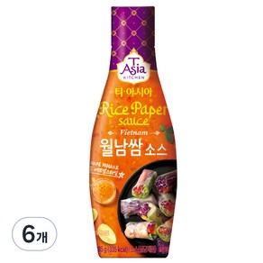 티아시아키친 월남쌈 소스, 6개, 285g