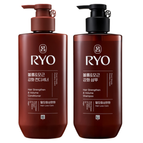 려 흑운 볼륨 앤 모근강화 기능성샴푸 우디향 480ml + 컨디셔너 480ml, 1개