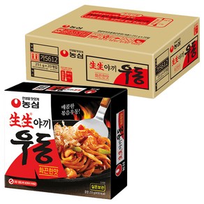 생생우동 야끼우동 화끈한맛 251g, 20개