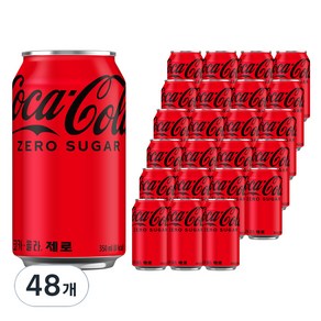 코카콜라 제로, 350ml, 48개