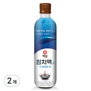 백설 참치액 순 더 깔끔한 맛, 900g, 2개