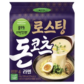 풀무원자연건면 로스팅 돈코츠 라멘 109.5g