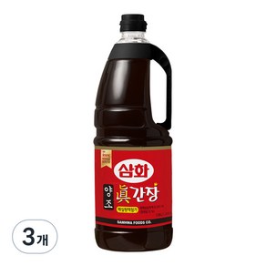[삼화] 양조진간장, 1.8L, 3개