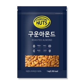 에브리데이넛츠 구운아몬드, 1kg, 1개