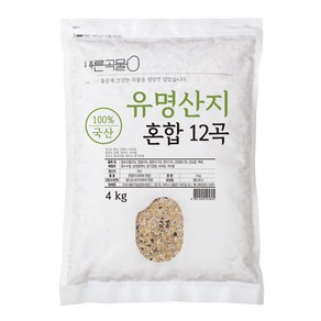 바른곡물 국산 유명산지 혼합 12곡, 4kg, 1개