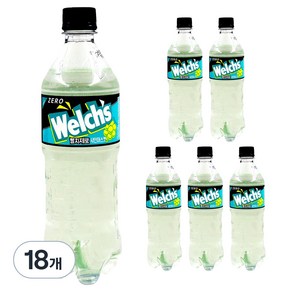 웰치 제로 샤인머스캣, 18개, 600ml