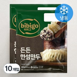 비비고 든든 한섬만두 (냉동), 384g, 10개입