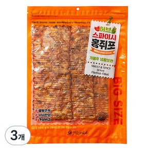 홍쥐포 허브스파이시, 280g, 3개