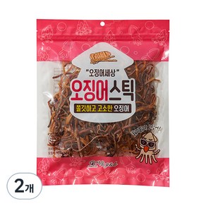 오징어세상 오징어 스틱, 150g, 2개