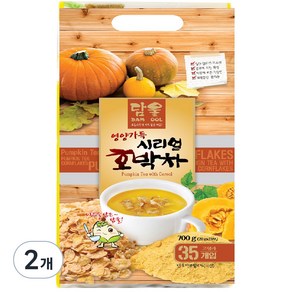 초야식품 시리얼 호박차, 20g, 35개입, 2개