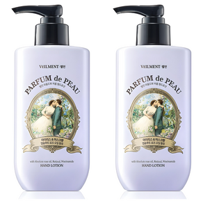 벨먼 파퓸드뽀 퍼퓸 핸드로션 아이리스 앤 머스크향, 300ml, 2개