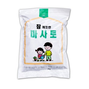 다육이야기 참 깨끗한 마사토, 1개, 3kg