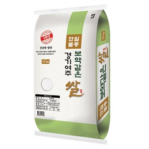 대한농산 2024년산 햅쌀 보약같은 경기 여주쌀, 상, 10kg, 1개