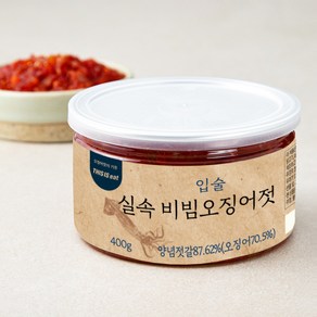 입술 실속 비빔오징어젓, 400g, 1개