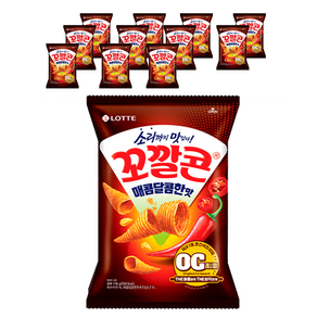 꼬깔콘 매콤달콤한맛, 134g, 12개