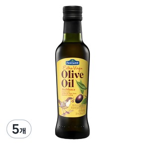 폰타나 오히블랑카 엑스트라 버진 올리브유, 250ml, 5개