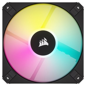 커세어 시스템 쿨러 120mm FAN / CORSAIR ICUE AF120 RGB SLIM - BK, 블랙, 1개