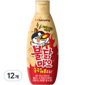 삼양 불닭마요 소스, 250g, 12개