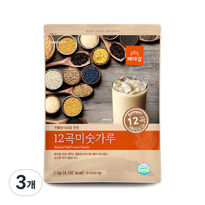 배대감 12곡 미숫가루, 1kg, 3개