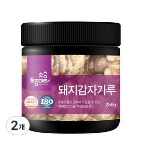 토종마을 HACCP인증 돼지감자가루, 2개, 250g