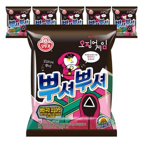 오뚜기 뿌셔뿌셔 버터오징어맛, 90g, 6개