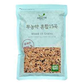 초록숟가락 무농약 혼합15곡, 1kg, 1개