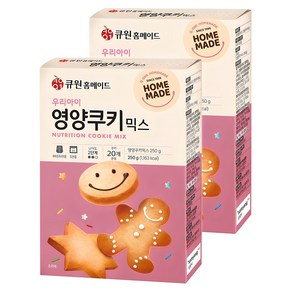 큐원 우리아이 영양쿠키믹스, 250g, 2개