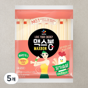 맥스봉 닭가슴살 소시지 14개입, 420g, 5개